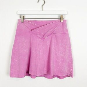 Victoria's Secret PINK Cotton V Crossover Mini Skirt Size Medium